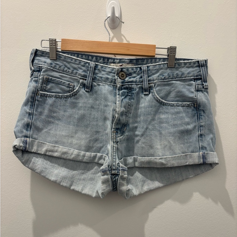 Hollister Blue Jean Shorts